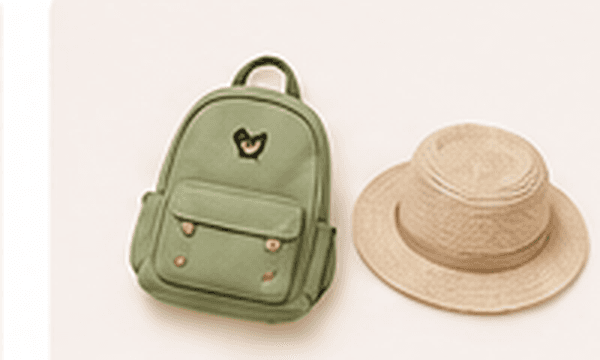 Mini Backpack & Sun Hat